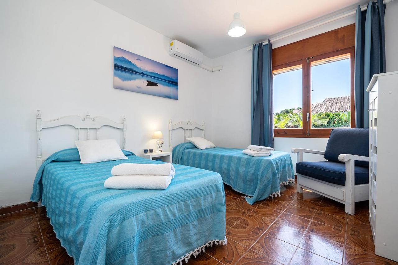 Villa Pescador Les Tres Cales Bagian luar foto